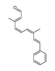 3,7-dimethyl-9-phenylnona-2,4,6,8-tetraenal Structure
