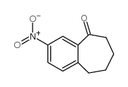 6,7,8,9-四氢-3-硝基-5H-苯并庚烯酮结构式