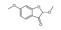 2,6-Dimethoxy-3(2H)-benzofuranon结构式