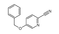 5-苄氧基-2-氰基吡啶结构式