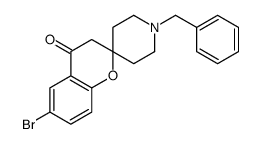 1'-benzyl-6-bromospiro[3H-chromene-2,4'-piperidine]-4-one Structure