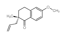 1(2H)-Naphthalenone,3,4-dihydro-6-methoxy-2-methyl-2-(2-propenyl)-,(2S)-(9CI) picture