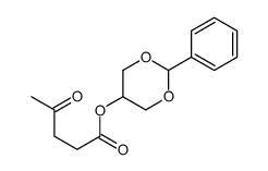 (2-phenyl-1,3-dioxan-5-yl) 4-oxopentanoate Structure