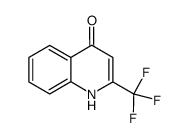 2-(三氟甲基)喹啉-4(1H)-酮结构式