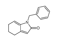 1-benzyl-1,4,5,6-tetrahydro-2H-indol-2-one Structure