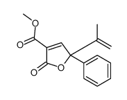 2,5-DIHYDRO-2-OXO-5-PHENYL-5-(2-PROPENYL)-3-FURANCARBOXYLIC ACID, METHYL ESTER structure