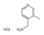 (3-Methylpyridin-4-yl)Methanamine dihydrochloride结构式