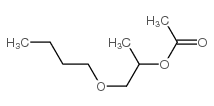 2-butoxy-1-methylethyl acetate Structure