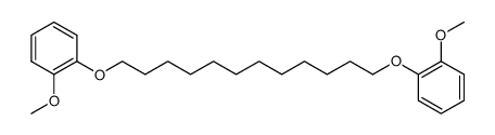 1,12-bis-(2-methoxy-phenoxy)-dodecane Structure