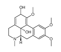 (3a1R,6aS)-1,9,10-trimethoxy-6-methyl-2,4,5,6,6a,7-hexahydro-3a1H-dibenzo[de,g]quinoline-2,3a1-diol Structure