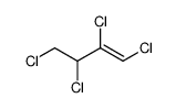 cis-1,2,3,4-tetrachloro-1-butene Structure