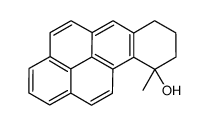 10-methyl-8,9-dihydro-7H-benzo[a]pyren-10-ol Structure