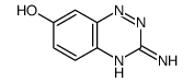 3-AMINOBENZO[E][1,2,4]TRIAZIN-7-OL Structure