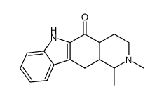 1,2-dimethyl-1,2,3,4,4a,6,11,11a-octahydro-5H-pyrido[4,3-b]carbazol-5-one Structure