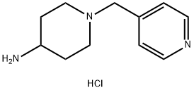 1-(Pyridin-4-ylmethyl)piperidin-4-aminetrihydrochloride structure