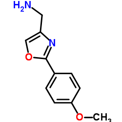 [2-(4-甲氧基苯基)恶唑-4-基]甲胺图片