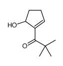 1-(5-hydroxycyclopenten-1-yl)-2,2-dimethylpropan-1-one结构式
