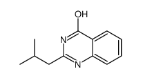 2-(2-methylpropyl)-1H-quinazolin-4-one结构式