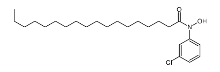 N-(3-chlorophenyl)-N-hydroxyoctadecanamide Structure