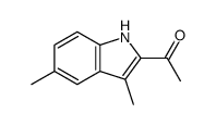 1-(3,5-dimethyl-1H-indol-2-yl)ethanone Structure