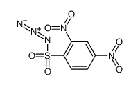 N-diazo-2,4-dinitrobenzenesulfonamide Structure