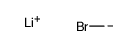 lithium,bromomethane Structure