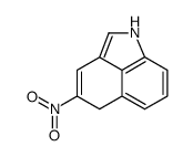 4-nitro-1,5-dihydrobenz(cd)indole结构式