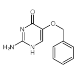 2-氨基-5-(苄氧基)嘧啶-4(3H)-酮结构式