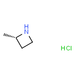 (S)-2-甲基氮杂环丁烷盐酸盐结构式