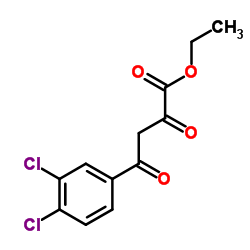 Ethyl 4-(3,4-dichlorophenyl)-2,4-dioxobutanoate Structure