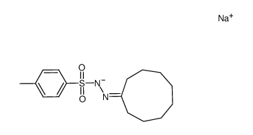 p-tosylhydrazone sodium salt of cyclononone Structure