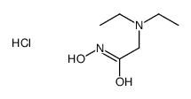 2-(diethylamino)-N-hydroxyacetamide,hydrochloride Structure