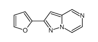 2-(furan-2-yl)pyrazolo[1,5-a]pyrazine Structure