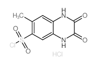 7-METHYL-2,3-DIOXO-1,2,3,4-TETRAHYDRO-QUINOXALINE-6-SULFONYL CHLORIDE picture