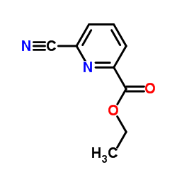 Ethyl 6-cyanopicolinate structure