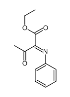 ethyl 3-oxo-2-phenyliminobutanoate结构式