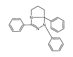 1,3,7a-triphenyl-6,7-dihydro-5H-pyrrolo[2,1-c][1,2,4]triazole结构式