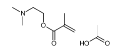 2-甲基-2-丙烯酸-2-(二甲氨基)乙酸乙酯结构式