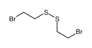 1,2-bis(2-bromoethyl)disulfane Structure