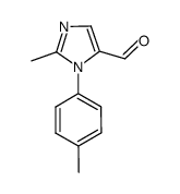2-methyl-1-p-tolyl-1H-imidazole-5-carbaldehyde Structure