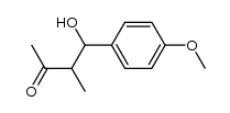 4-hydroxy-4-(4-methoxy-phenyl)-3-methyl-butan-2-one结构式