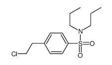 4-(2-Chloroethyl)-N,N-dipropylbenzenesulfonamide结构式
