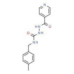 4-((4-METHYLPHENYL)METHYL)-1-(4-PYRIDYLCARBONYL)SEMICARBAZIDE picture