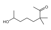 7-hydroxy-3,3-dimethyloctan-2-one Structure