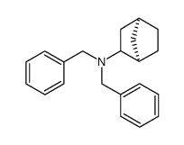 N,N-dibenzylbicyclo[2.2.1]heptan-2-amine结构式