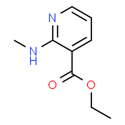 ethyl2-(methylamino)pyridine-3-carboxylate Structure