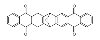 7,16-Epoxyheptacene-5,9,14,18-tetrone, 5a,6,7,16,17,17a-hexahydro结构式