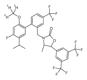 Anacetrapib-d3结构式