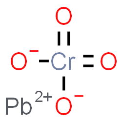 Lead chromate oxide structure