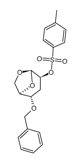 .beta.-D-arabino-Hexopyranose, 1,6-anhydro-3-deoxy-4-O-(phenylmethyl)-, 4-methylbenzenesulfonate picture